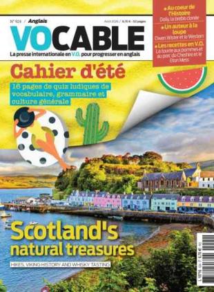 Vocable Anglais - Aout 2026
