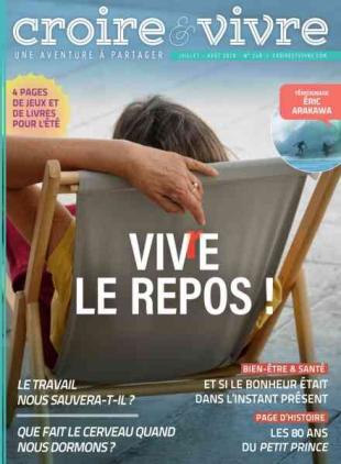 Croire & Vivre - Juillet-Aout 2026