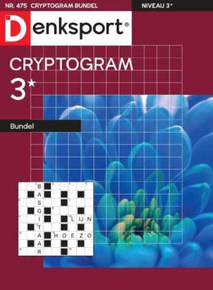 Denksport Cryptogrammen 3 bundel - 16 September 2026