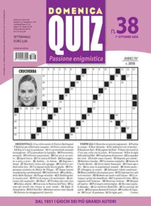 Domenica Quiz - 1 Ottobre 2026