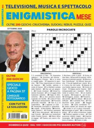 Enigmistica Mese - Ottobre 2026