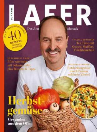 Johann Lafer Journal - Herbst 2021