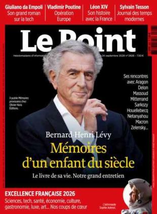 Le Point - 24 Septembre 2026
