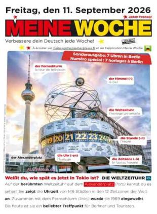 Meine Woche - 10 September 2026