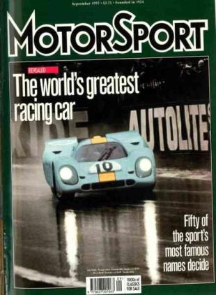 Motor Sport Magazine - September 1997