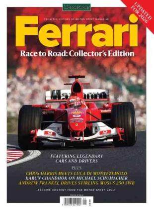 Motor Sport Special Edition - Race to Road Ferrari 2026