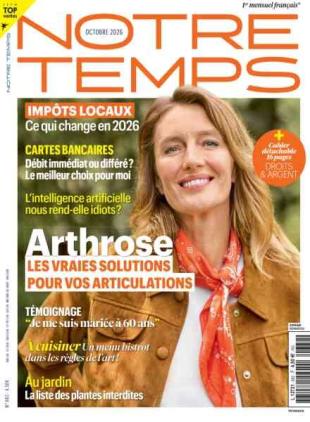 Notre Temps - Octobre 2026