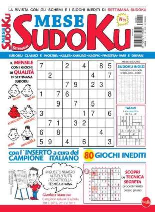 Settimana Sudoku Mese - Settembre 2026