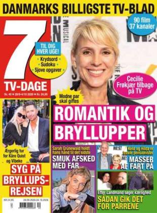 7 TV-Dage - 28 September 2026