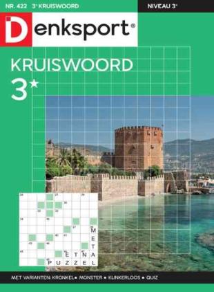 Denksport Kruiswoord 3 - 30 September 2026