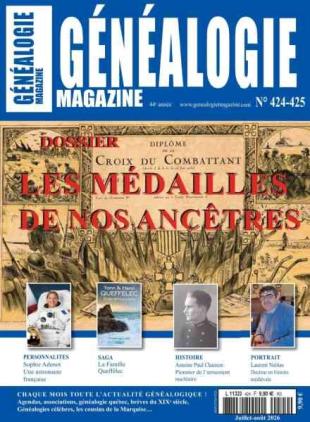 Genealogie - Juillet-Aout 2026