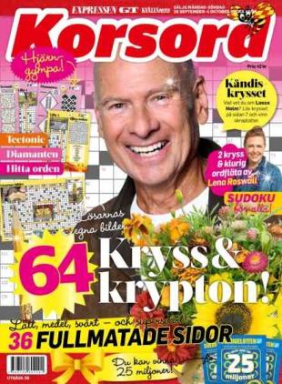 Korsord - 28 September 2026
