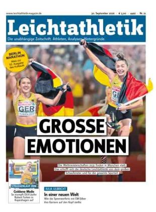 Leichtathletik - 30 September 2026