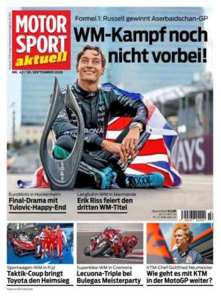 Motorsport aktuell - 29 September 2026