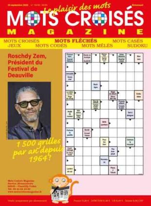 Mots Croises Magazine - 24 Septembre 2026