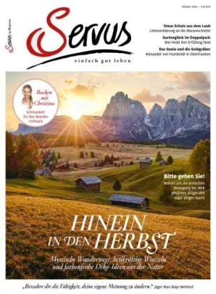 Servus in Bayern - Oktober 2026