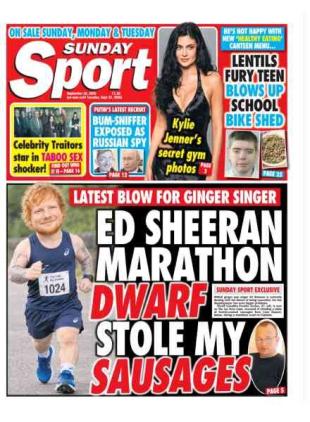 Sunday Sport - 19 September 2026