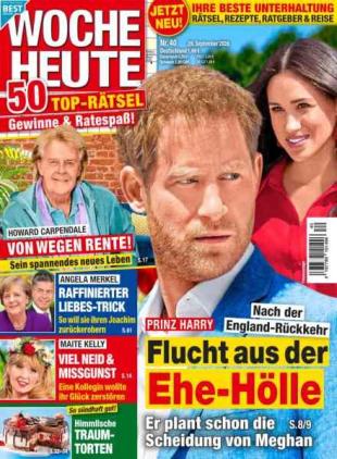 Woche Heute - 29 September 2026